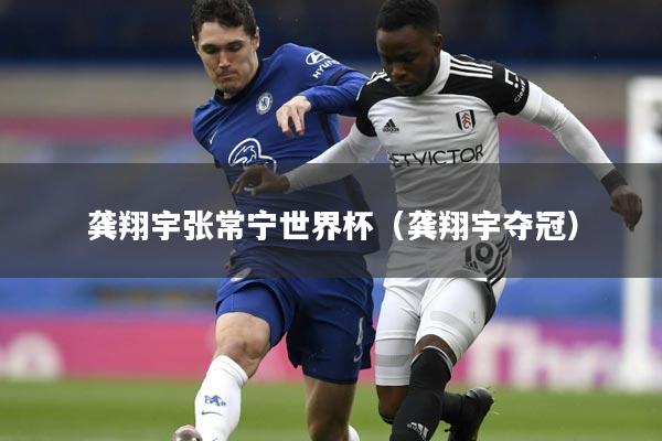 龚翔宇张常宁世界杯(龚翔宇夺冠)