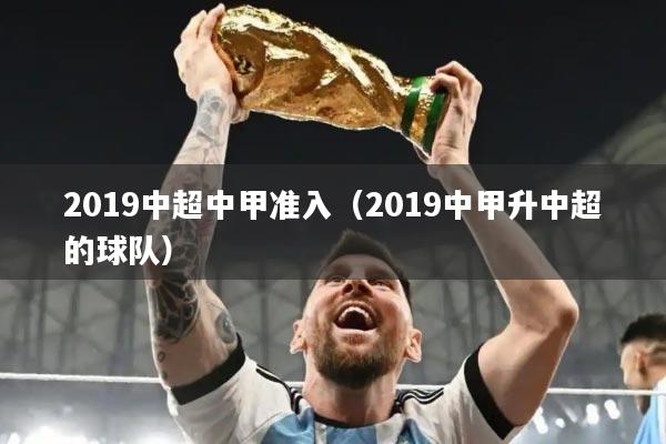 2019中超中甲准入（2019中甲升中超的球队）