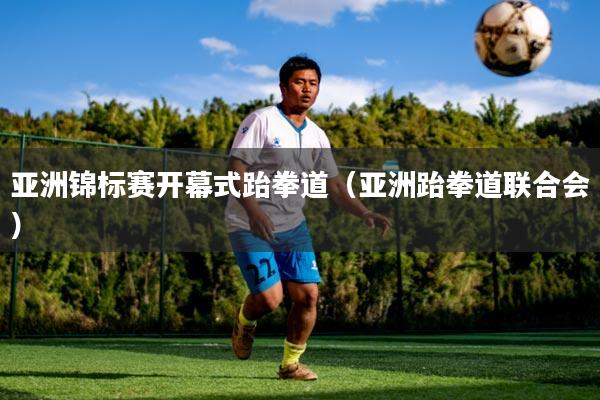 亚洲锦标赛开幕式跆拳道（亚洲跆拳道联合会）