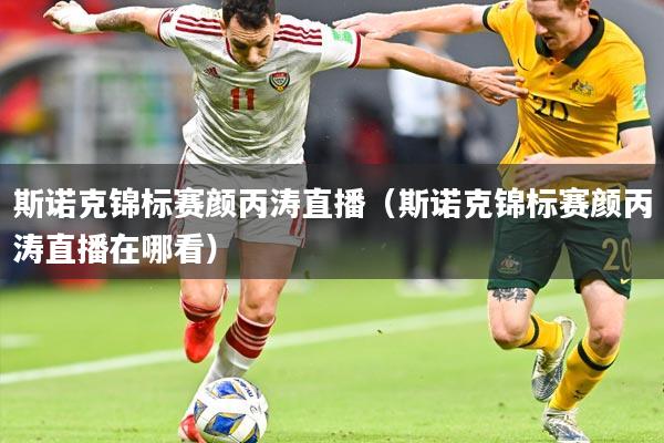 斯诺克锦标赛颜丙涛直播（斯诺克锦标赛颜丙涛直播在哪看）